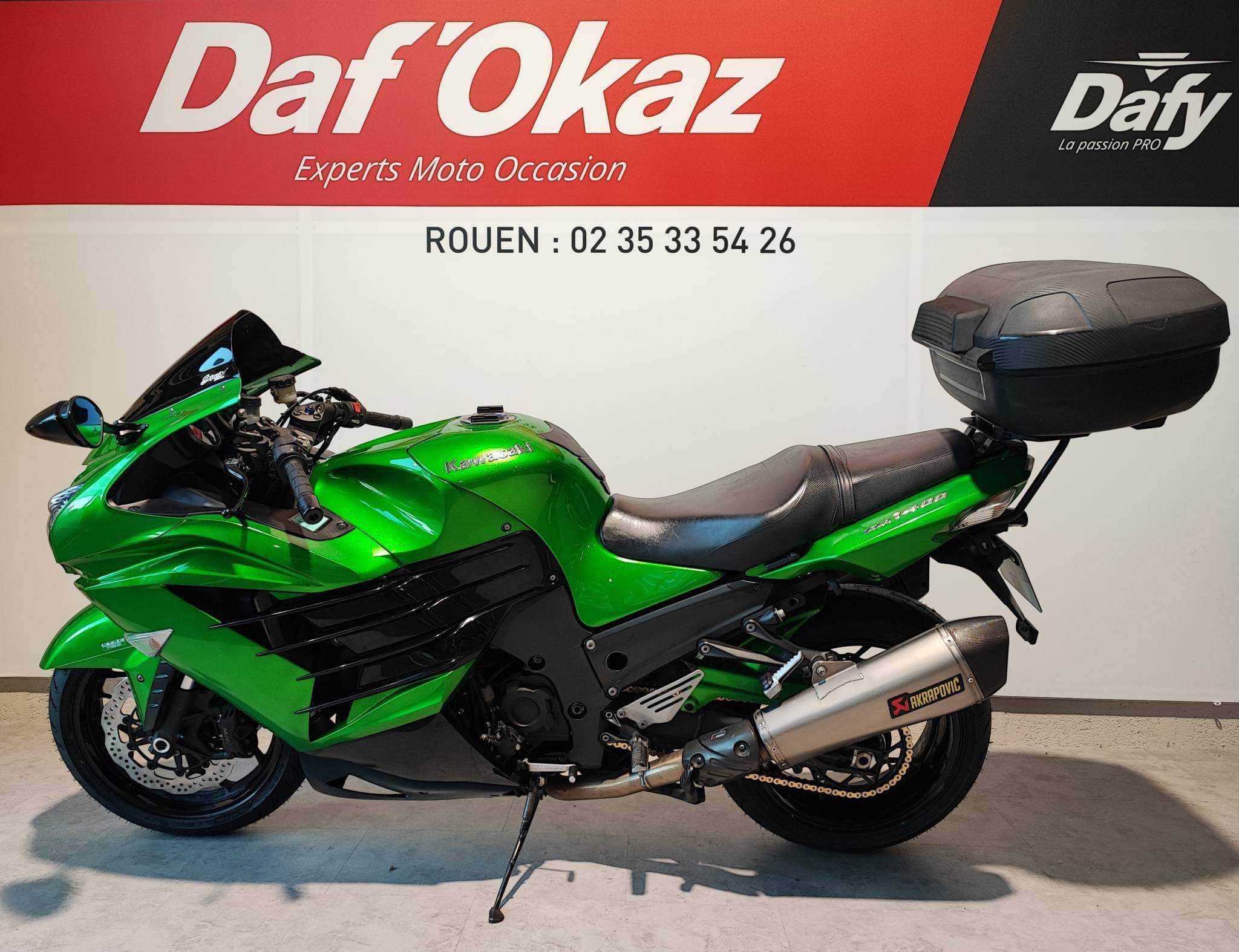 Kawasaki ZZR 1400 ABS 2013 HD vue gauche