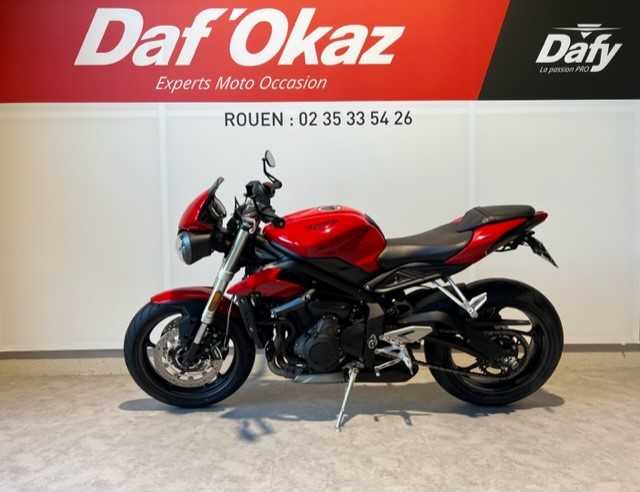 Triumph 660 Street Triple S (A2) 2019 vue gauche