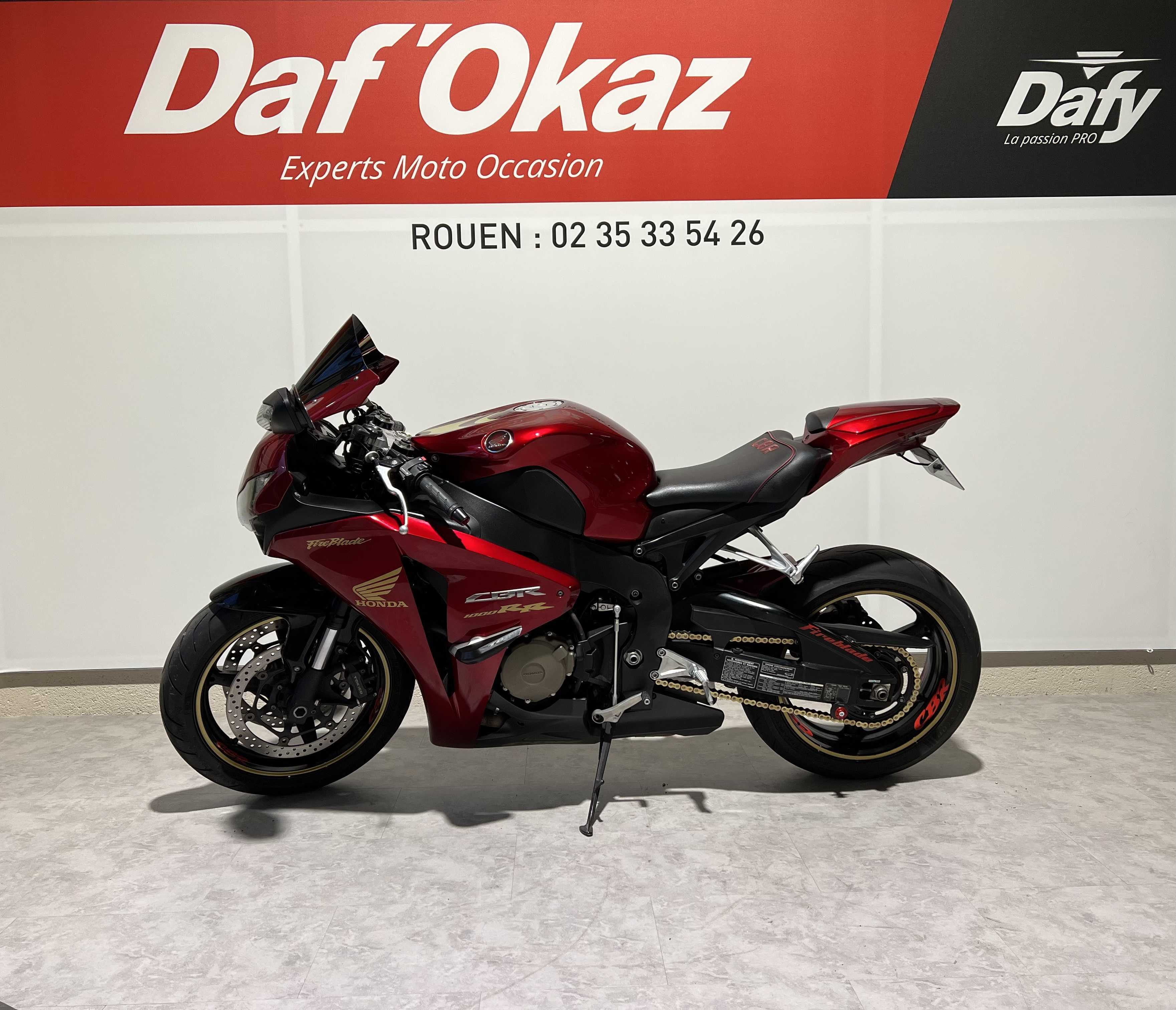 Honda CBR 1000 RR Fireblade 2009 HD vue gauche