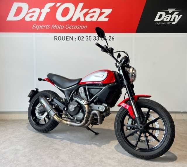 Ducati 800 Scrambler Icon 2015 HD vue 3/4 droite