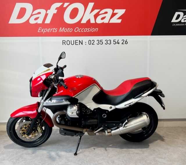 Moto Guzzi 1200 SPORT 8V ROSSO CORSA 2013 HD vue gauche