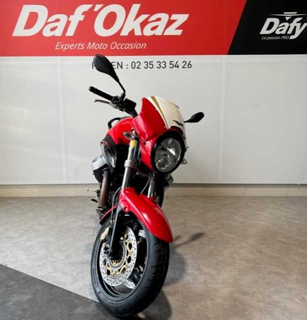 Moto Guzzi 1200 SPORT 8V ROSSO CORSA 2013 vue avant