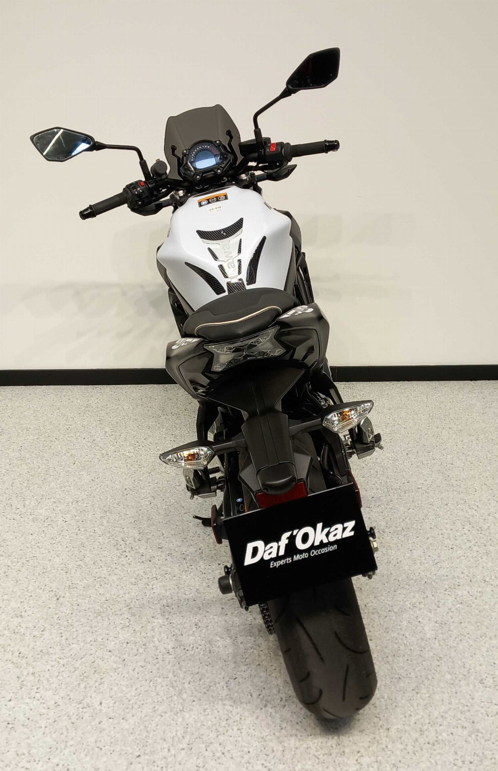 Kawasaki Z 650 2019 vue arrière