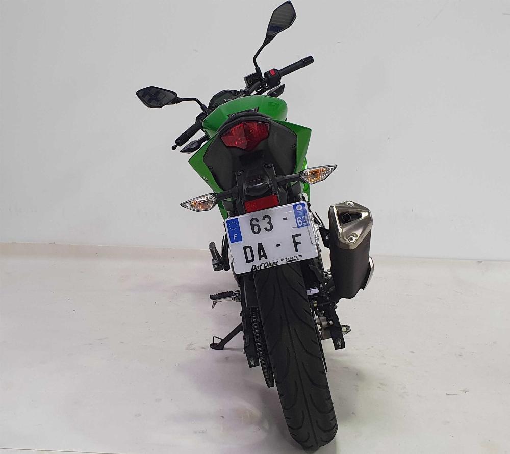 Kawasaki Z 125 2019 vue arrière