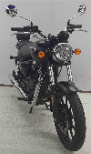 Aperçu Royal Enfield METEOR 350CC "STELLAR BLACK" 2021 vue 3/4 droite