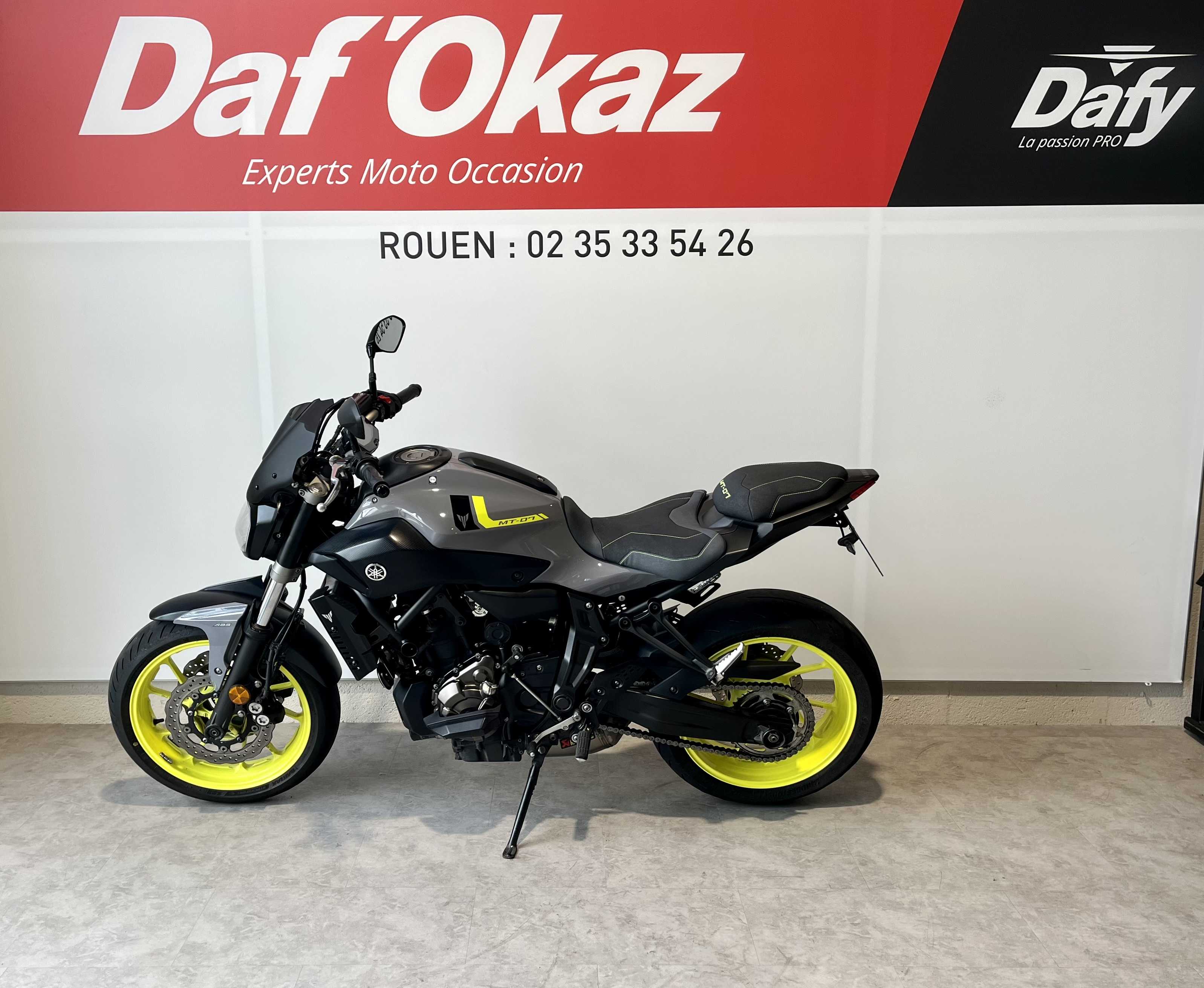 Yamaha MT-07 ABS 2017 HD vue gauche