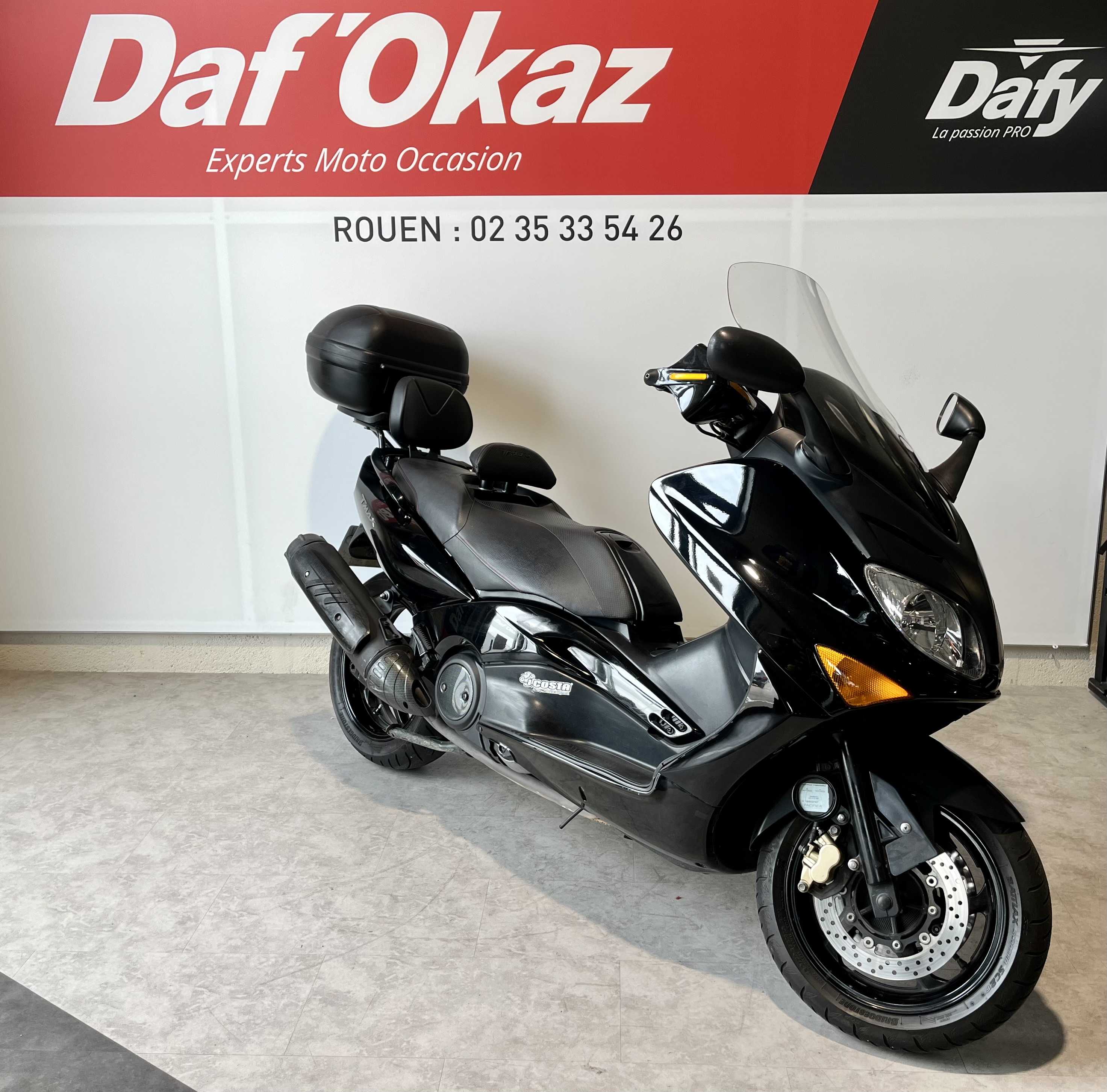 Yamaha XP 500 T-Max ABS 2006 HD vue 3/4 droite