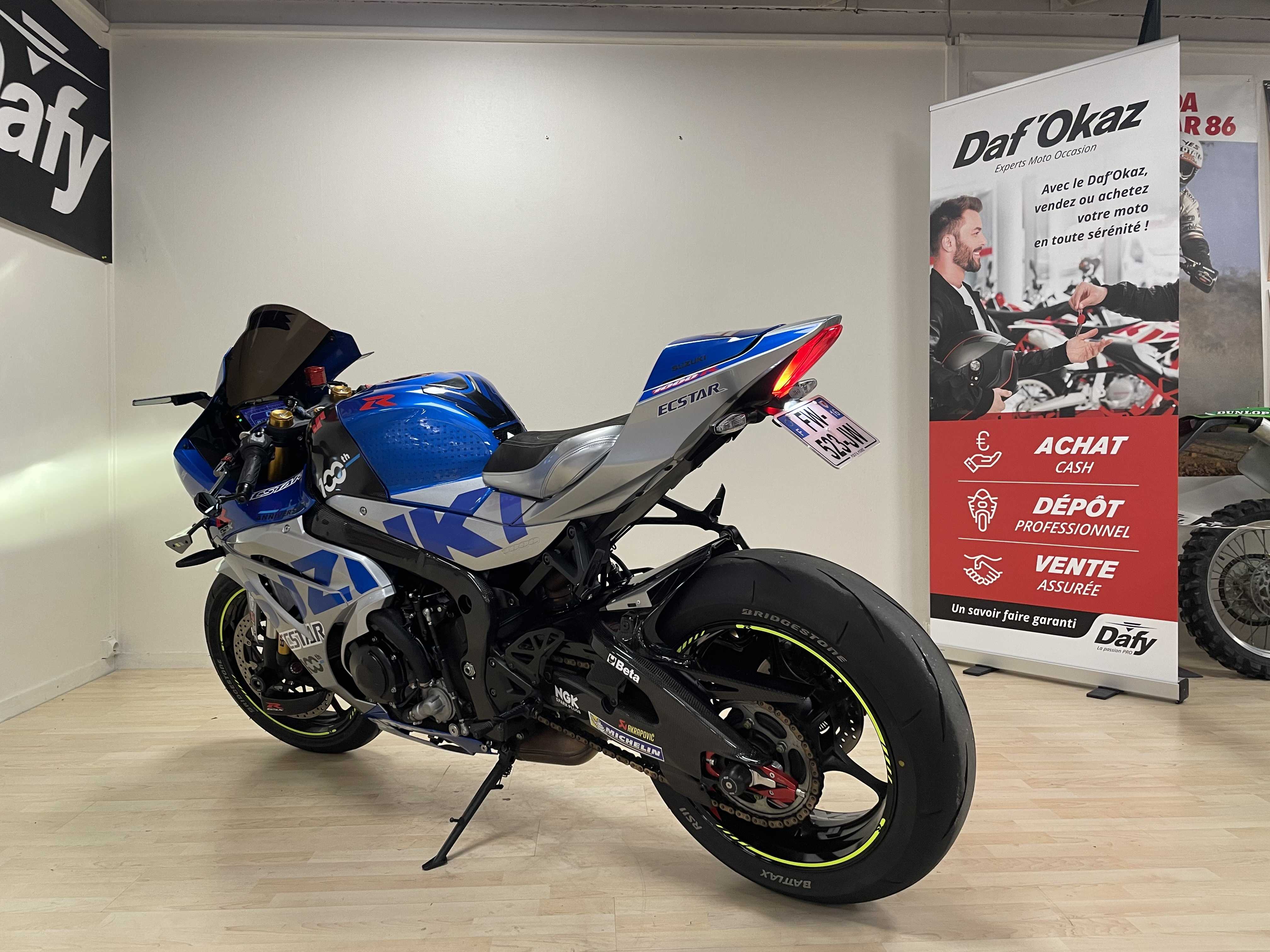 Suzuki GSX-R 1000 2021 HD vue arrière