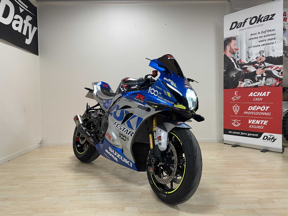 Suzuki GSX-R 1000 2021 vue 3/4 droite