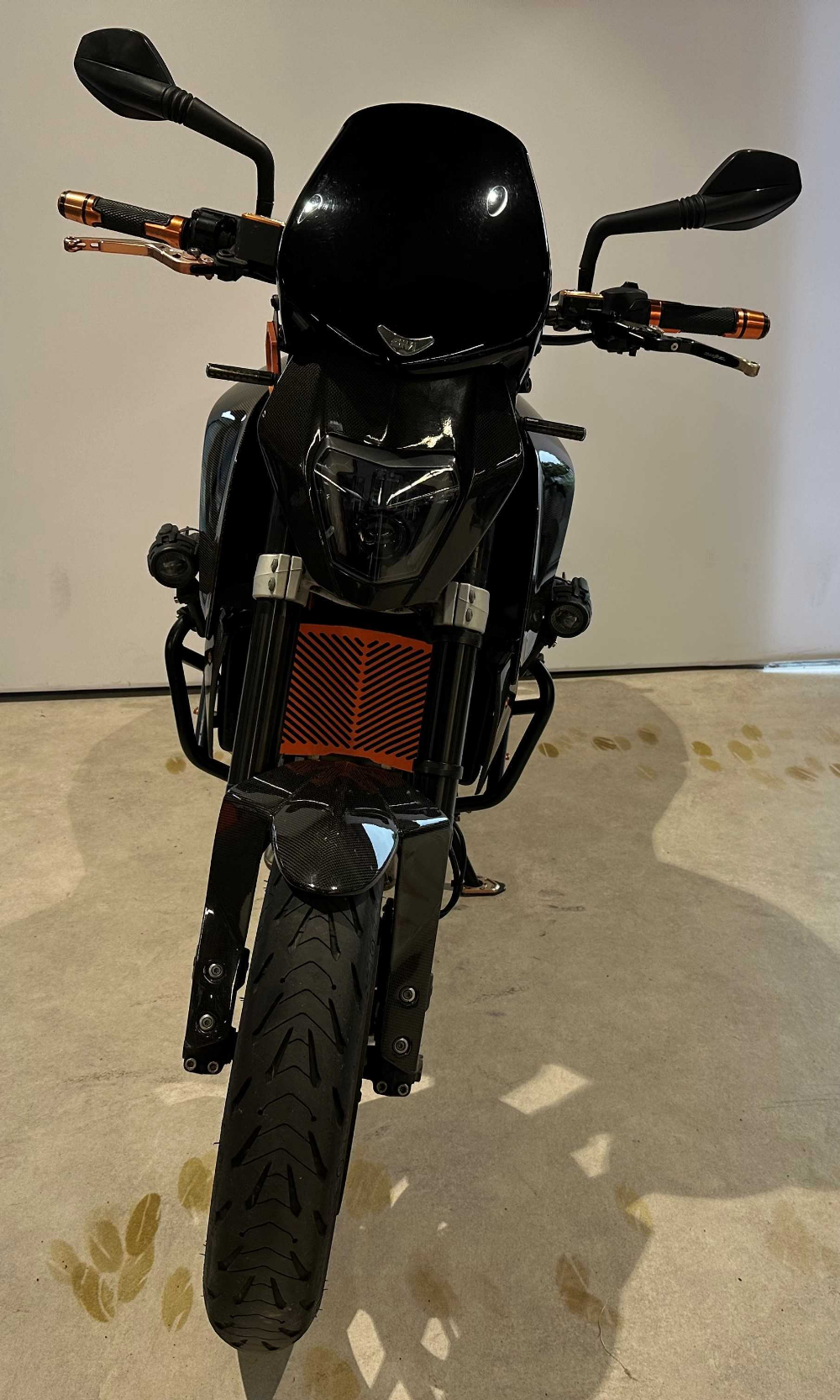 KTM 690 Duke 2015 vue avant