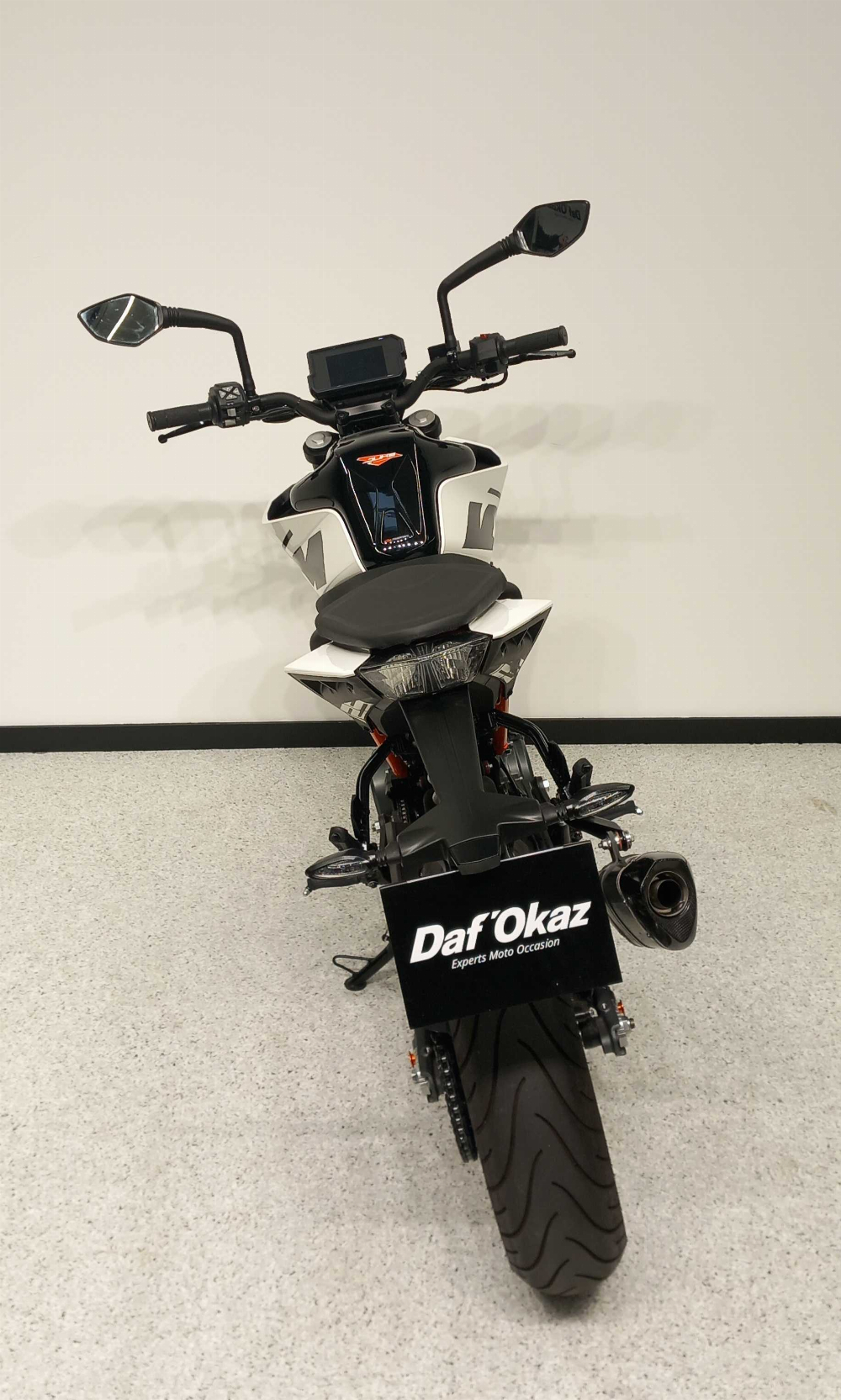 KTM 125 Duke 2017 vue arrière