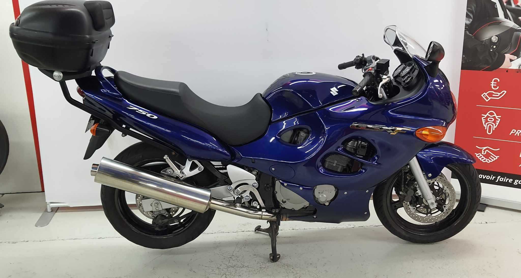 Suzuki GSX 750 F 2004 HD vue gauche