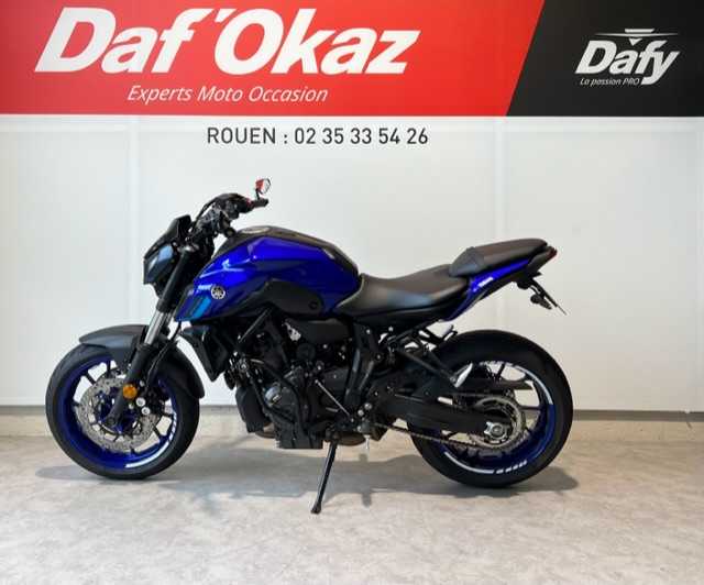 Yamaha MT-07 ABS 2021 HD vue gauche