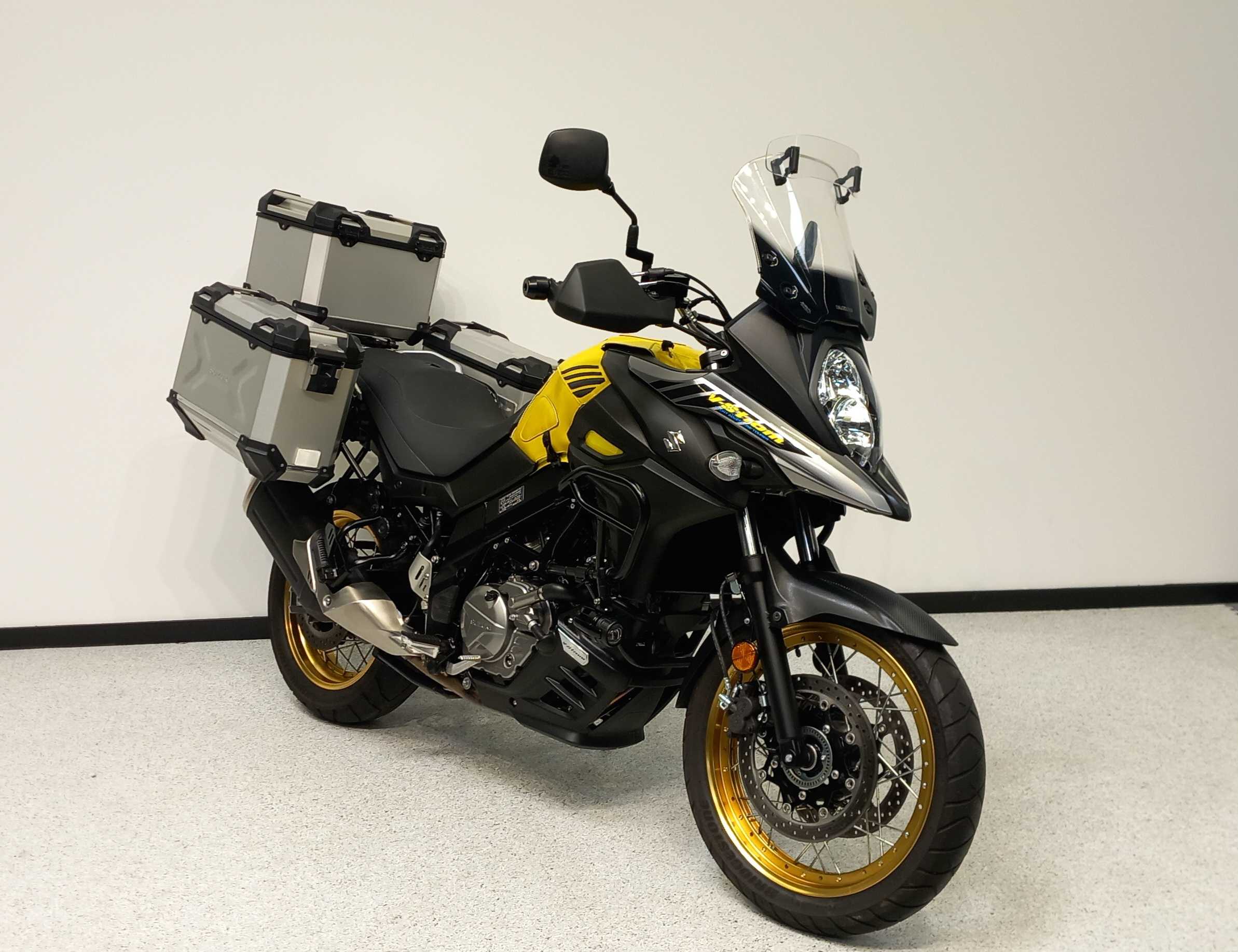 Suzuki DL 650 V-Strom ABS 2018 HD vue 3/4 droite