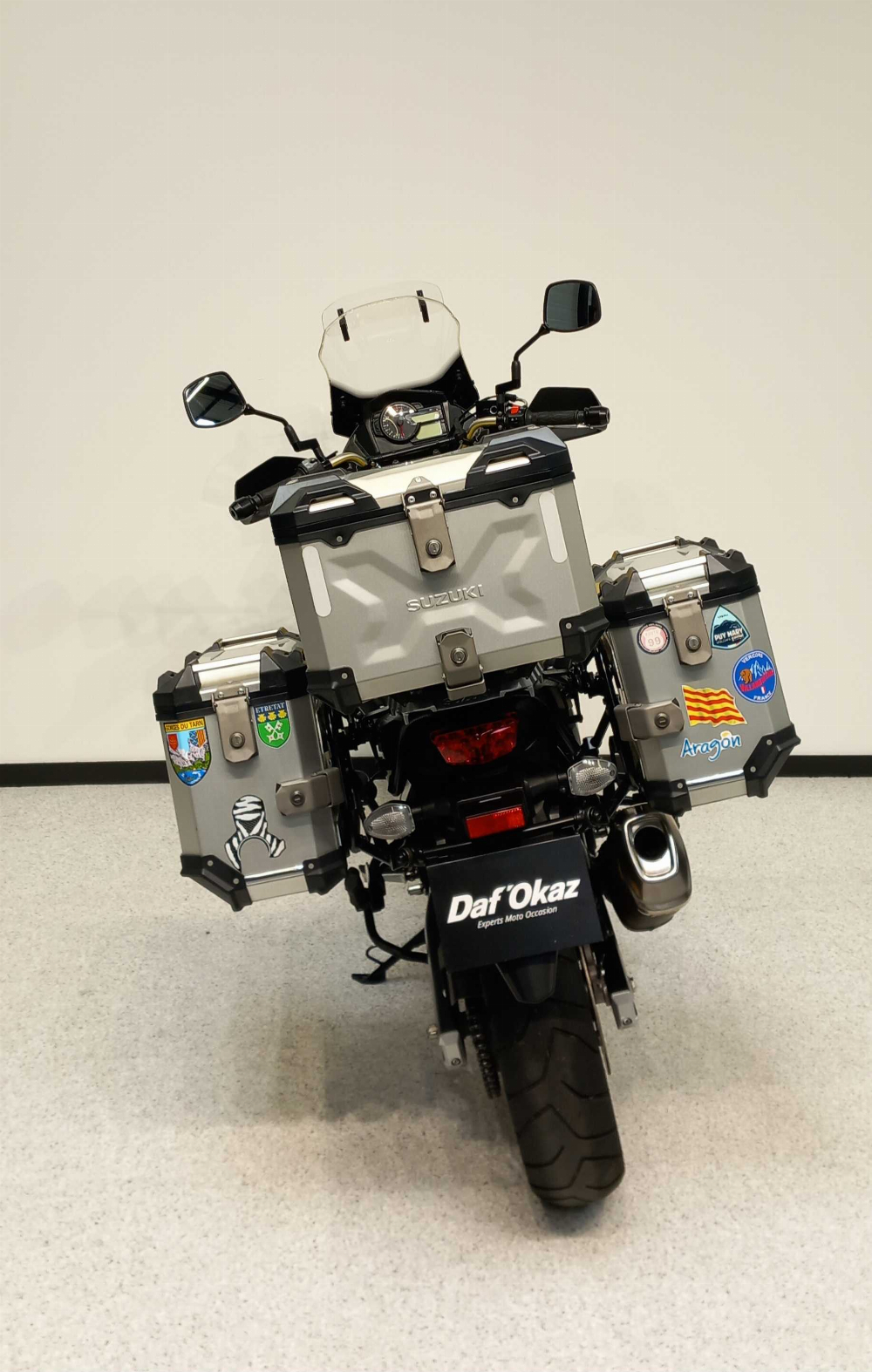 Suzuki DL 650 V-Strom ABS 2018 vue arrière