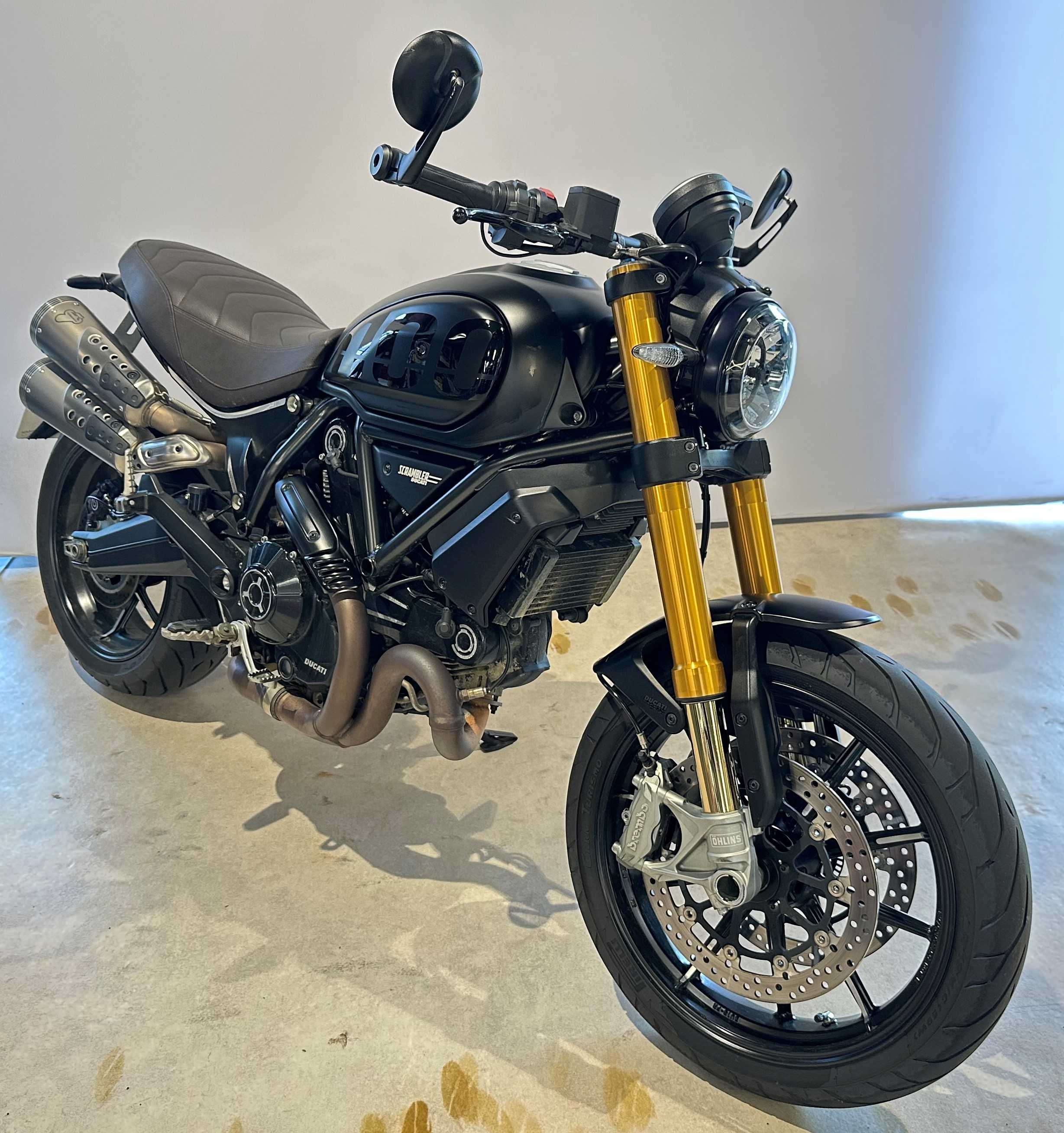 Ducati 1100 Scrambler Pro 2020 HD vue 3/4 droite