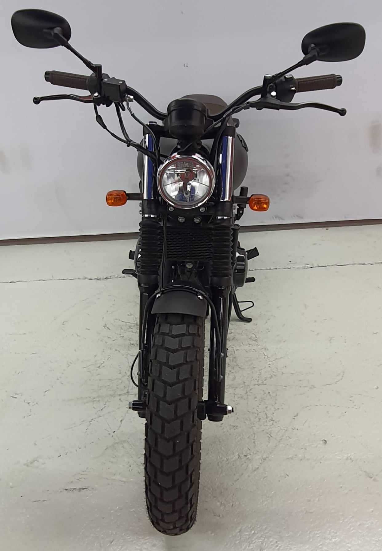 Archive Motorcycle Scrambler 250 Scrambler AM 90 Black Mat 2020 HD vue avant