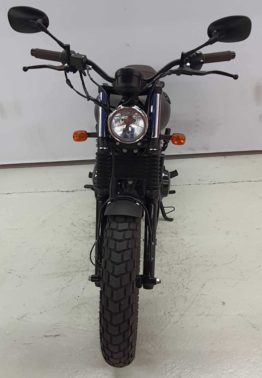 Archive Motorcycle Scrambler 250 Scrambler AM 90 Black Mat 2020 vue avant