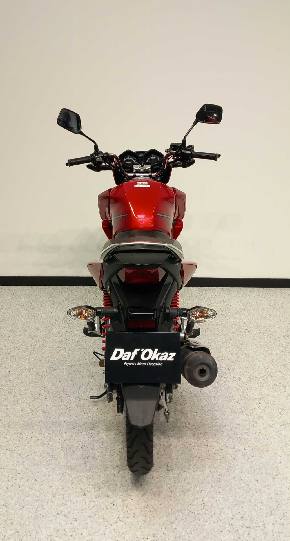 Honda CB 125 F (GLR) 2016 vue arrière