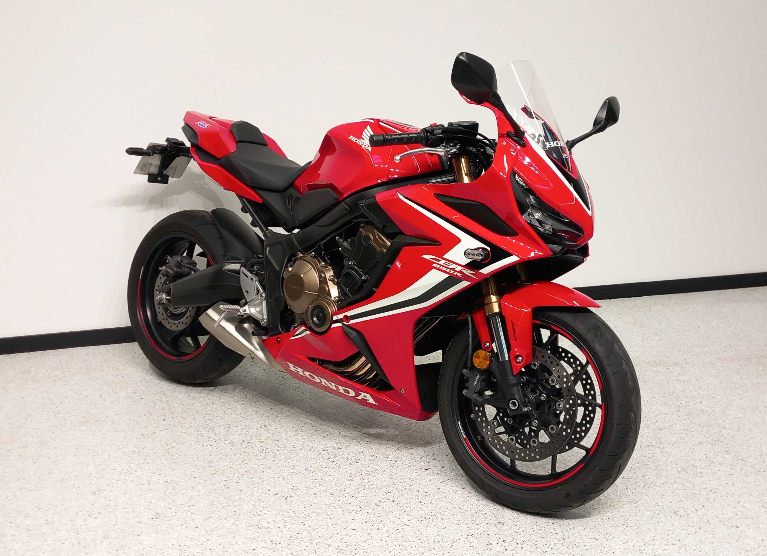 Honda CBR 650 R ABS 2019 HD vue 3/4 droite