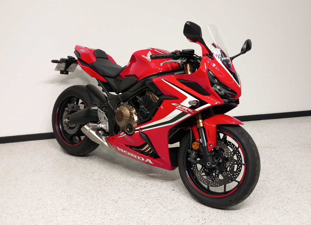 Honda CBR 650 R ABS 2019 vue 3/4 droite