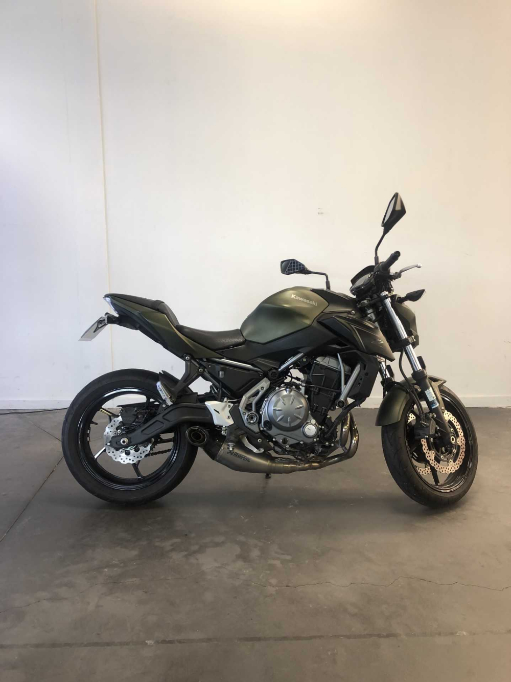 Kawasaki Z 650 Performance 2019 vue 3/4 droite