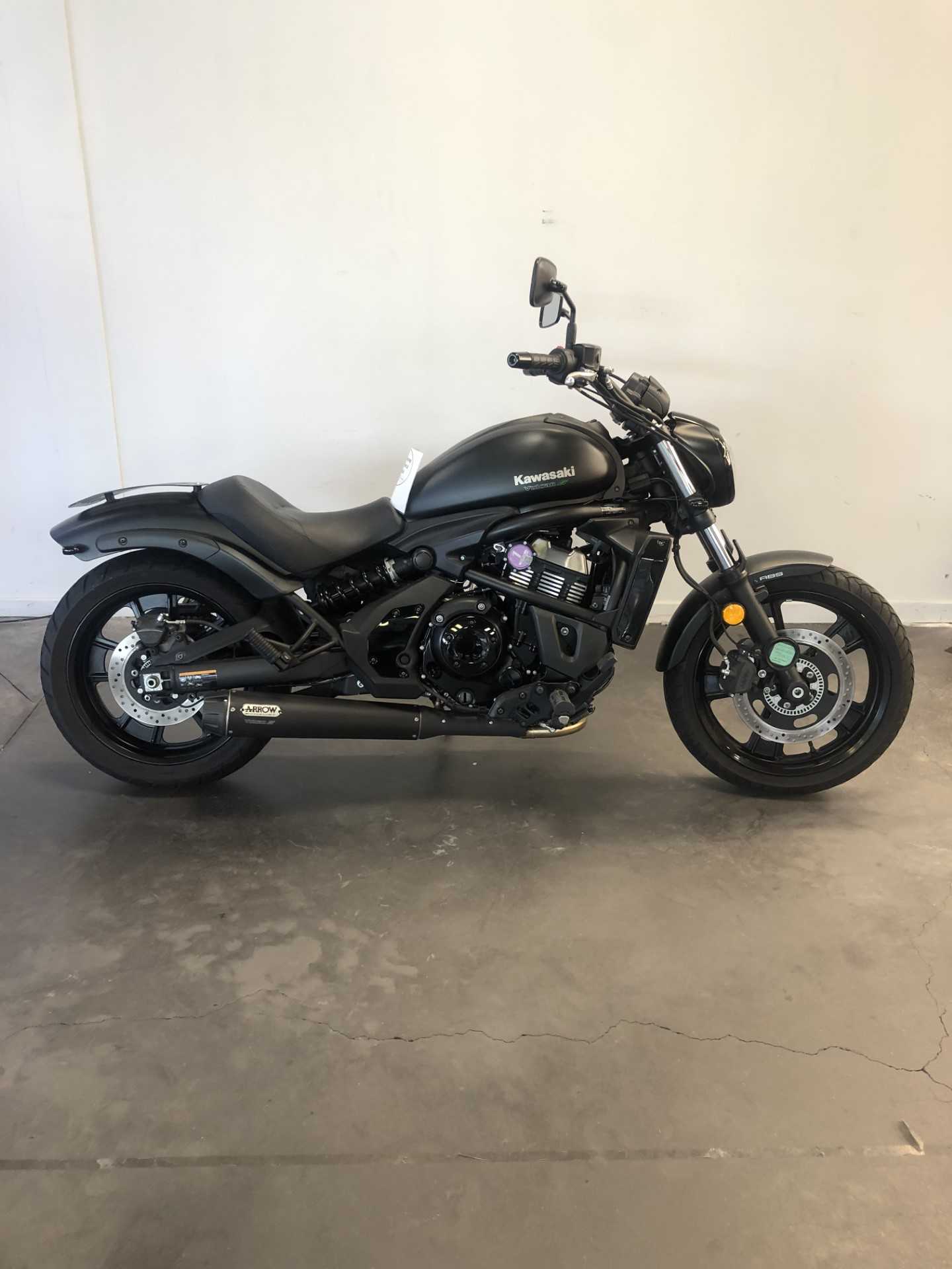 Kawasaki EN 650 Vulcan S ABS 2019 HD vue 3/4 droite