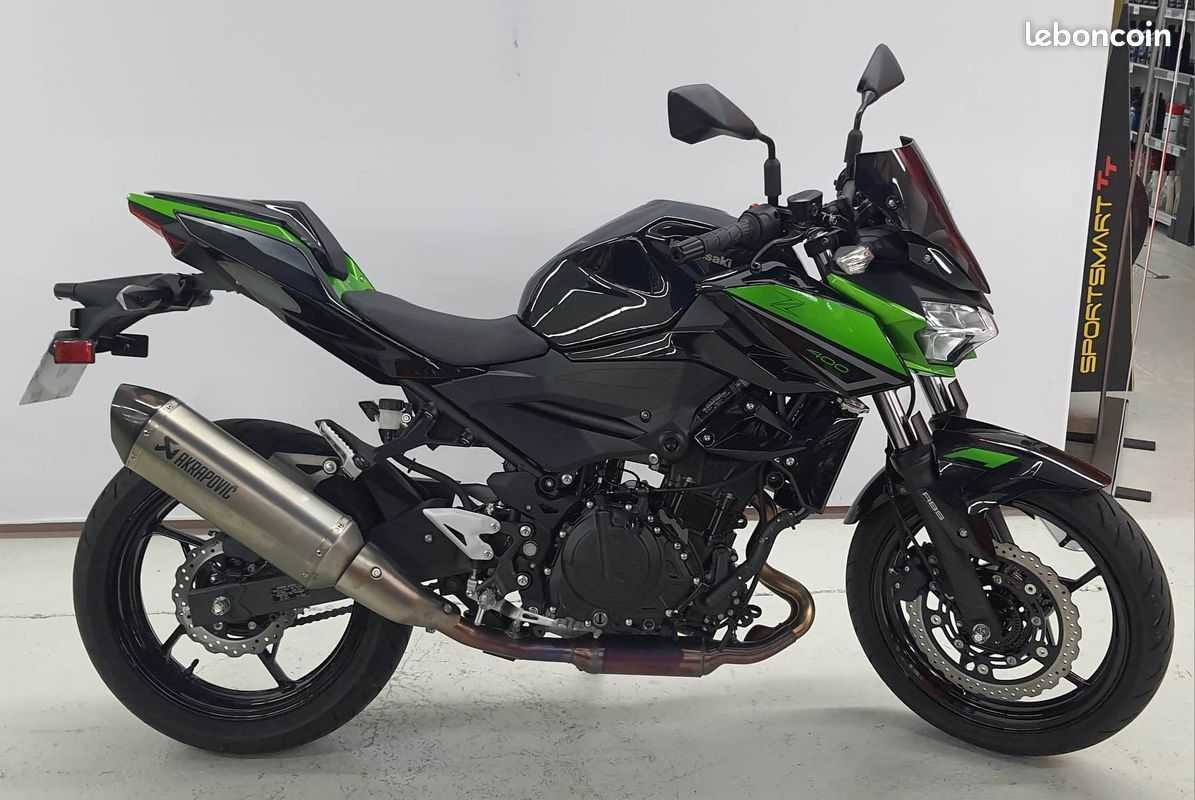 Kawasaki Z 400 2021 HD vue gauche