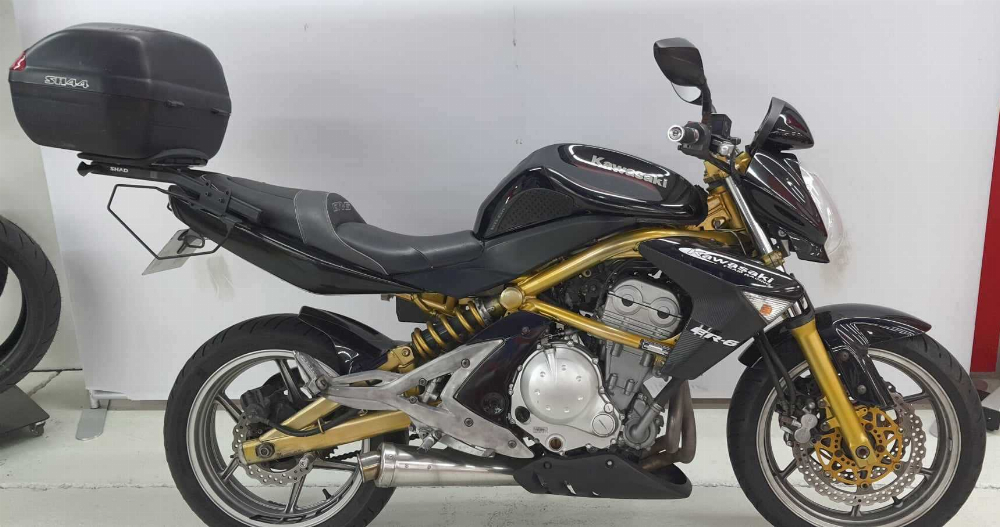 Kawasaki ER-6 N 2006 vue gauche