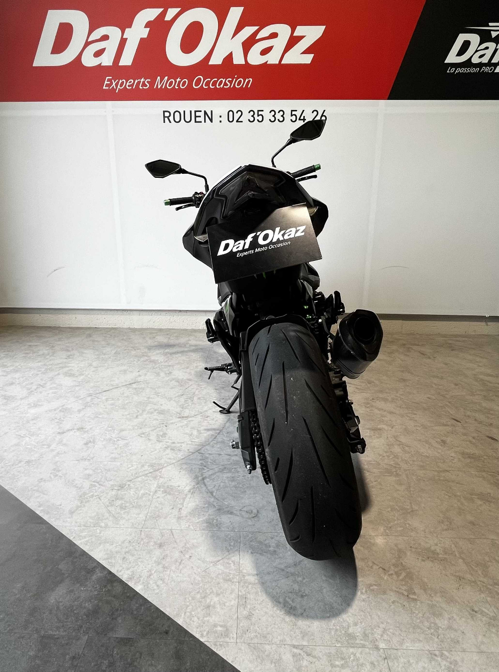 Kawasaki Z 800 ABS 2016 vue arrière