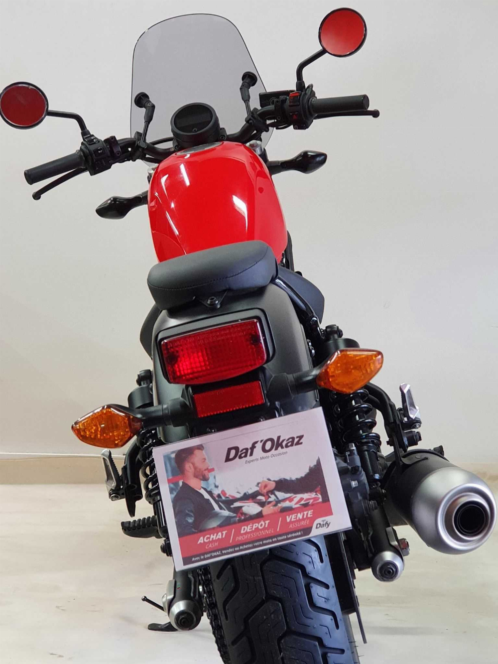 Honda CMX 500 Rebel 2017 vue arrière