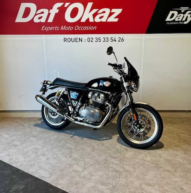 Royal Enfield INTERCEPTOR 650 2021 vue 3/4 droite