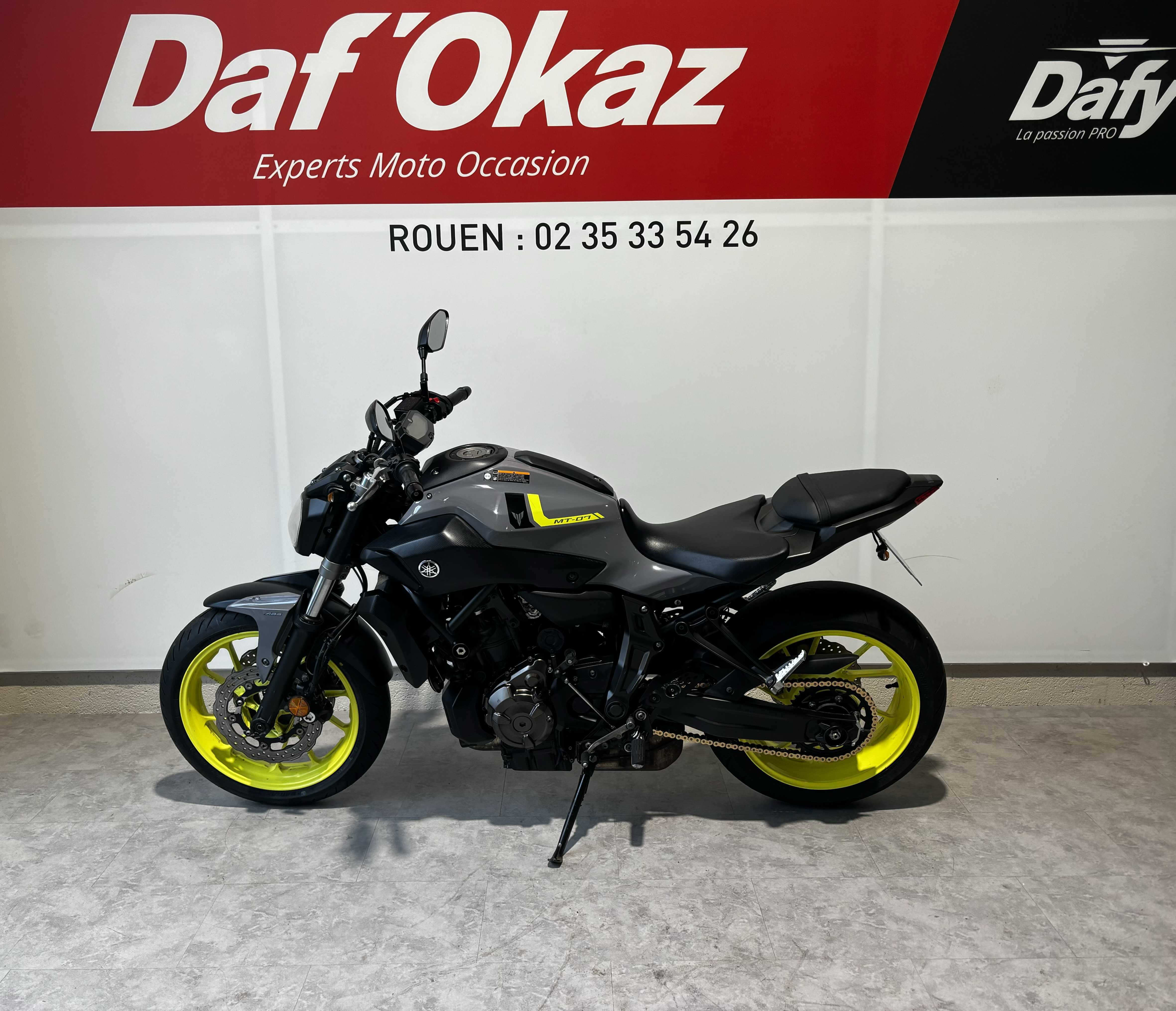 Yamaha MT-07 ABS 2017 HD vue gauche