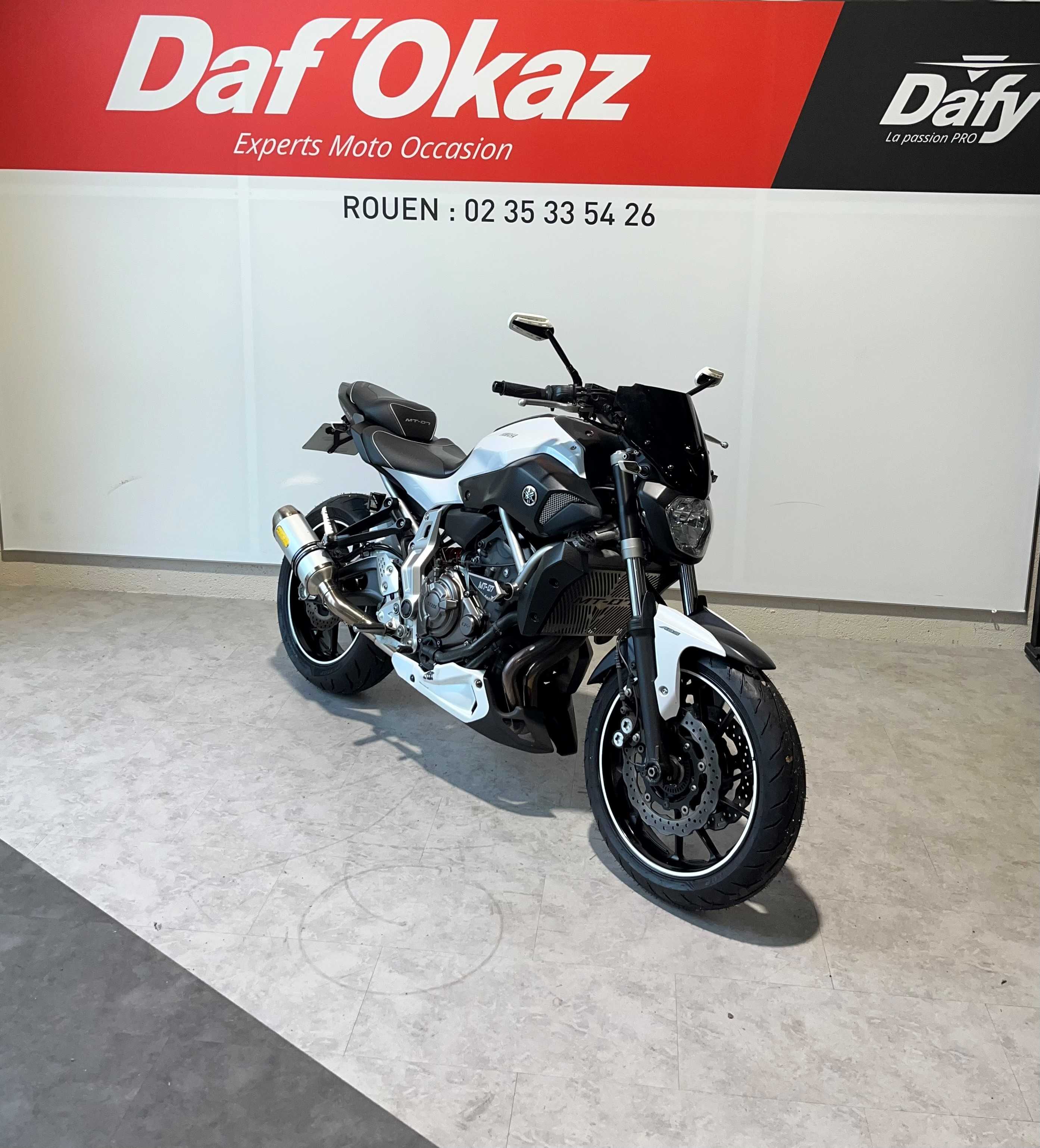 Yamaha MT-07 ABS 2014 HD vue 3/4 droite