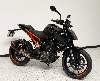 Aperçu KTM 125 Duke 2020 vue 3/4 droite