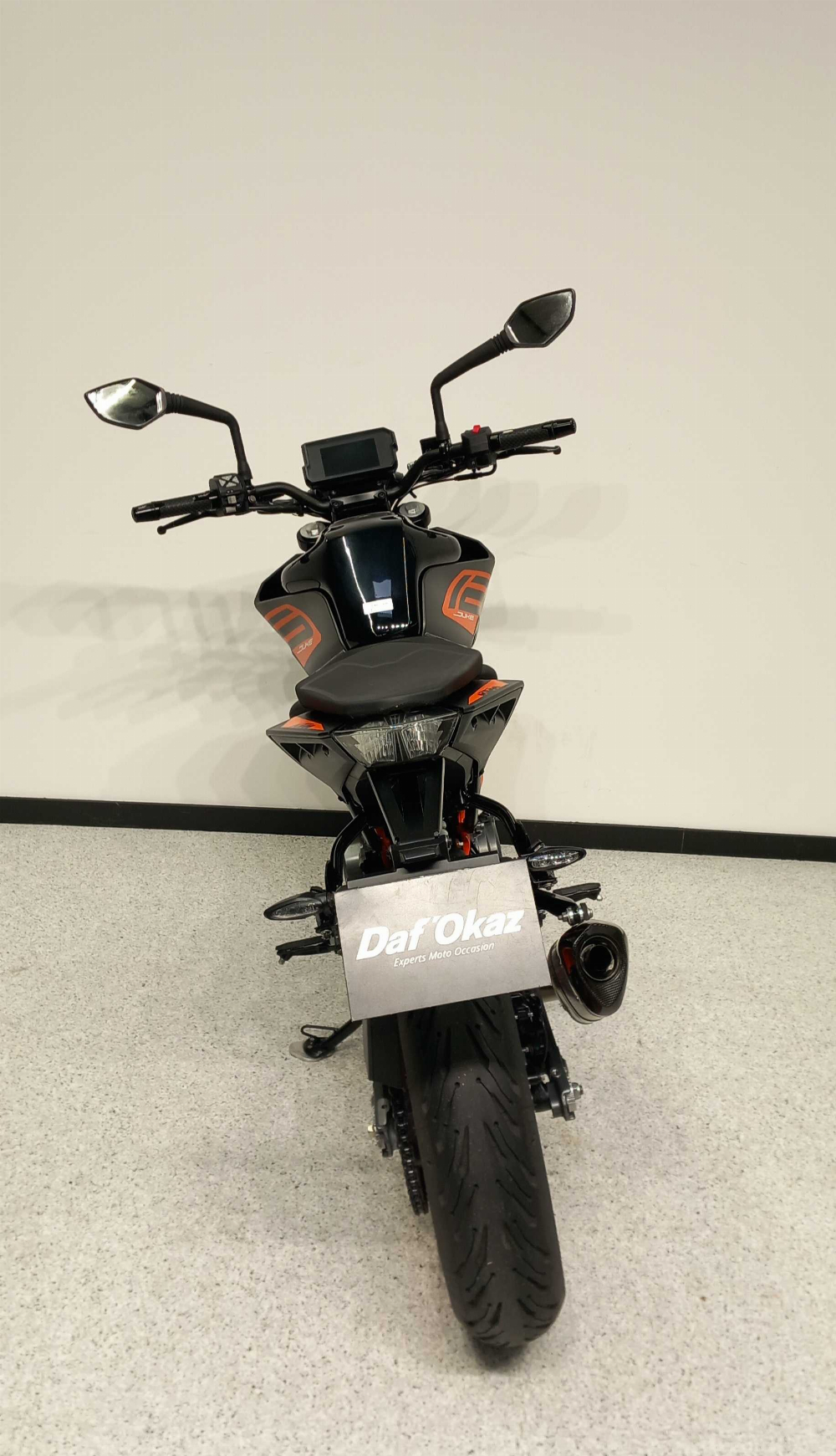 KTM 125 Duke 2021 vue arrière