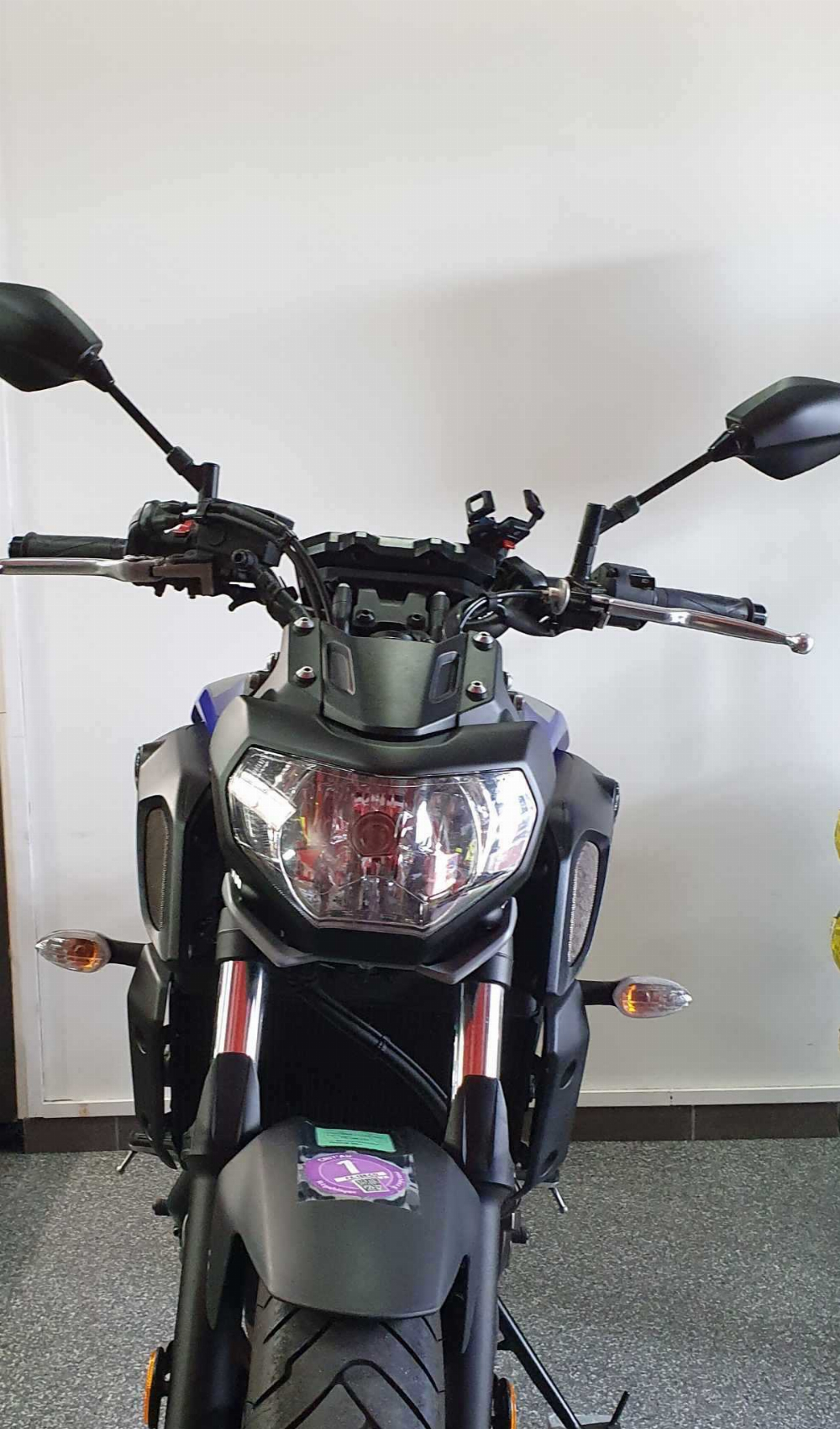 Yamaha MT-07 ABS 2021 vue avant