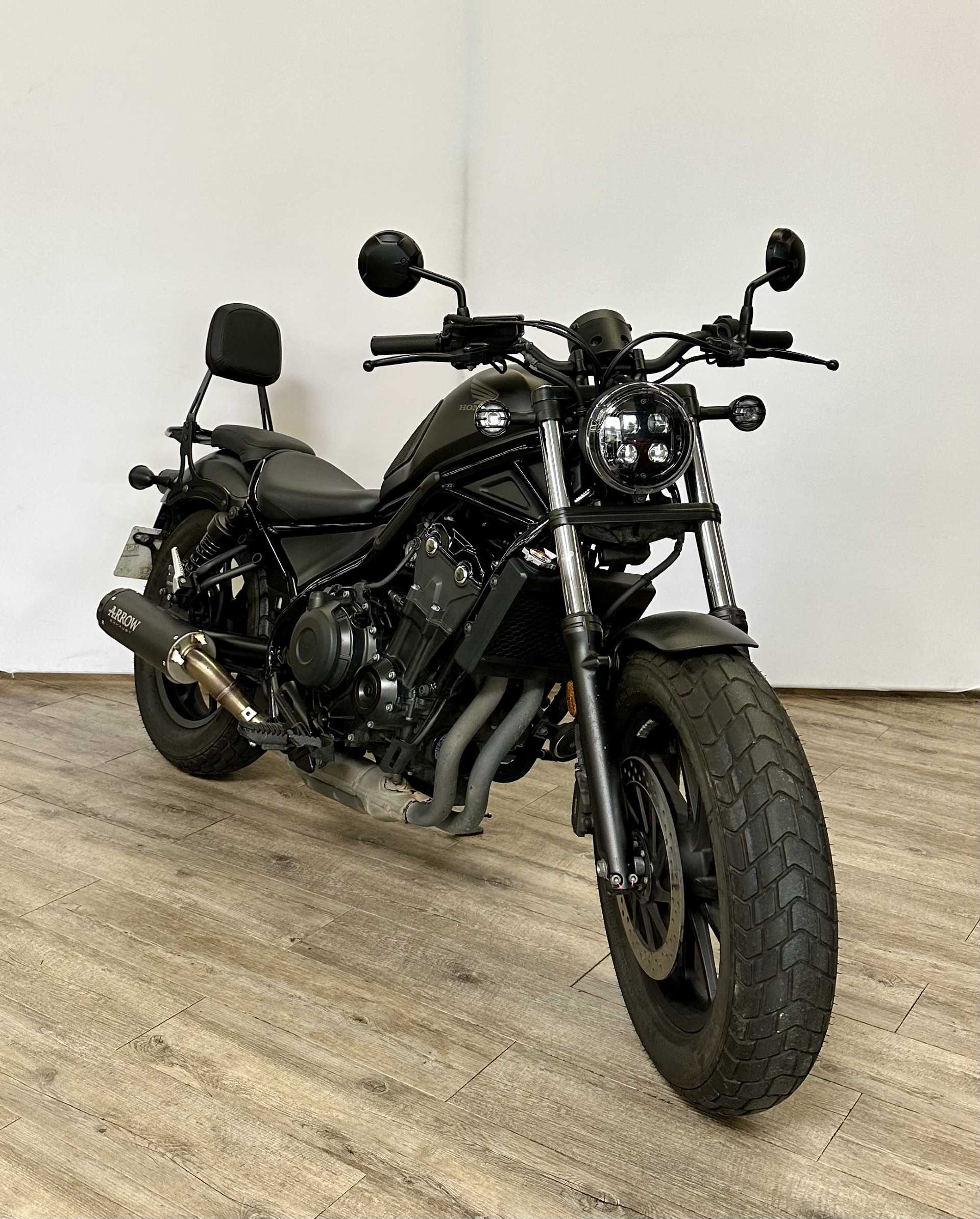 Honda CMX 500 Rebel 2020 HD vue 3/4 droite