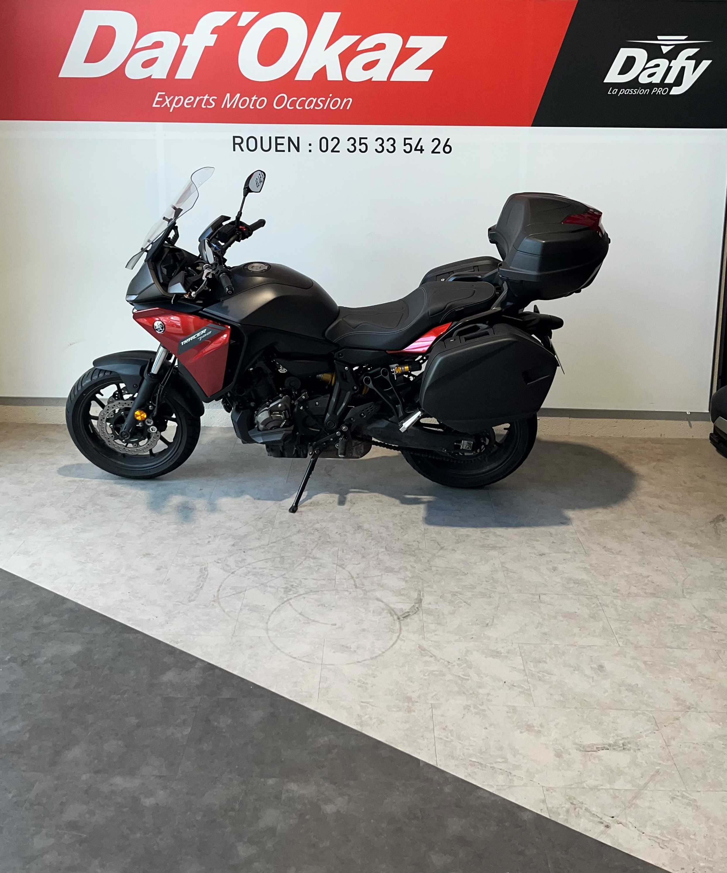 Yamaha MT-07 Tracer (MTT690) 2021 HD vue gauche