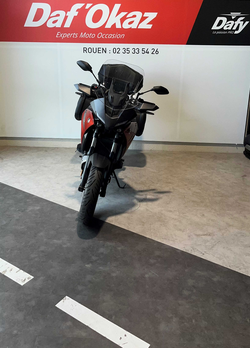 Yamaha MT-07 Tracer (MTT690) 2021 vue avant