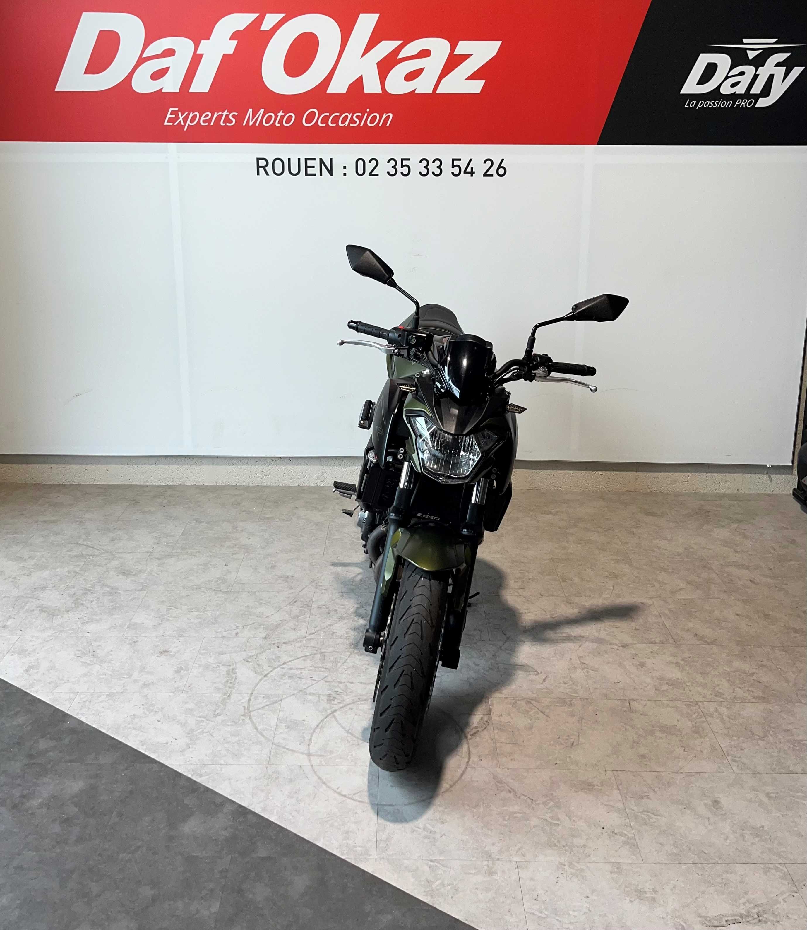 Kawasaki Z 650 2019 HD vue avant