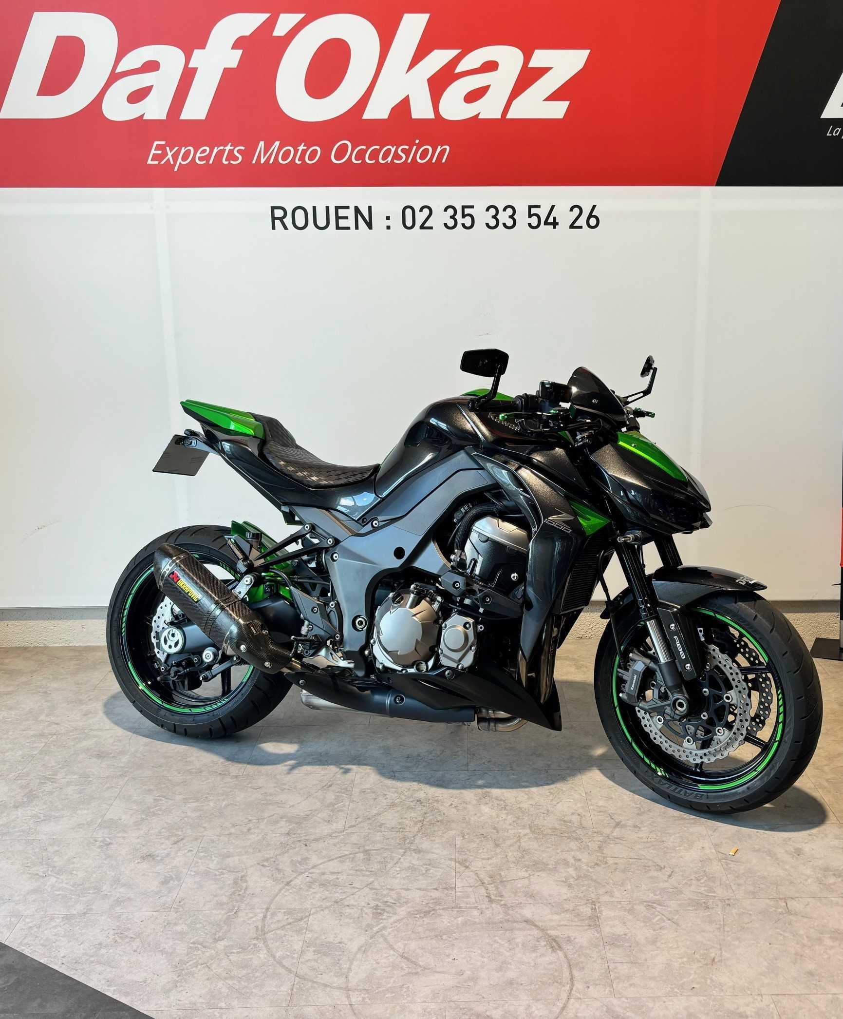 Kawasaki Z 1000 ABS 2015 HD vue 3/4 droite