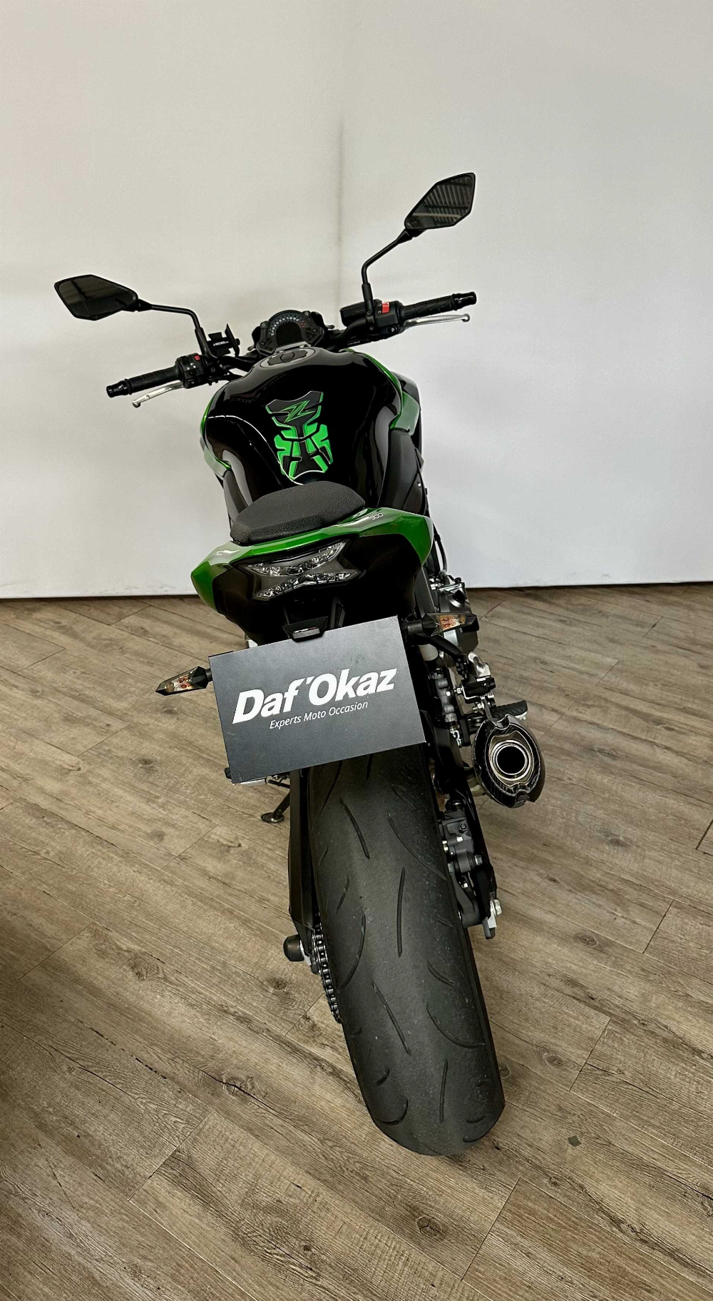 Kawasaki Z 900 2017 vue arrière