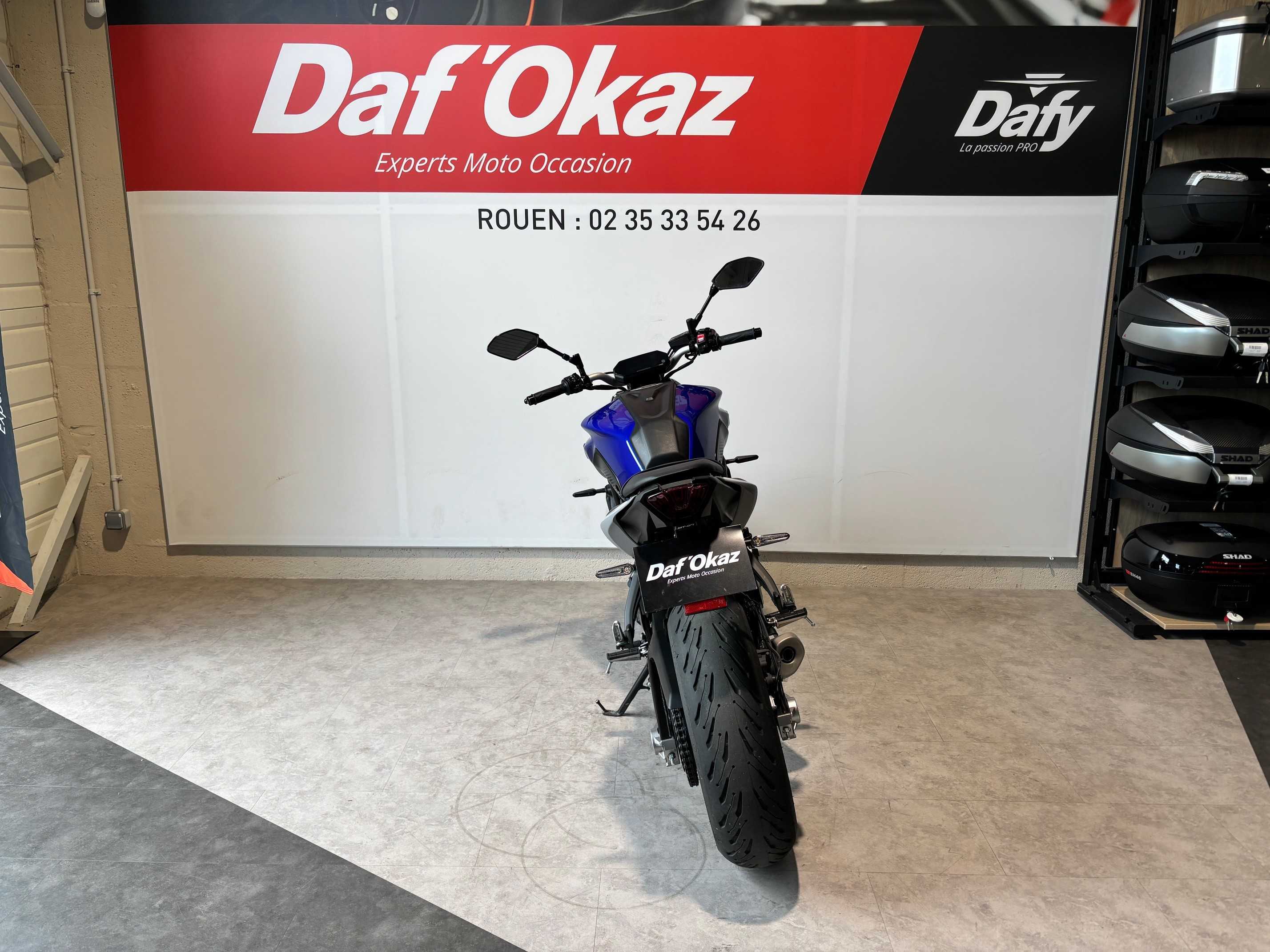 Yamaha MT-07 ABS 2021 HD vue arrière