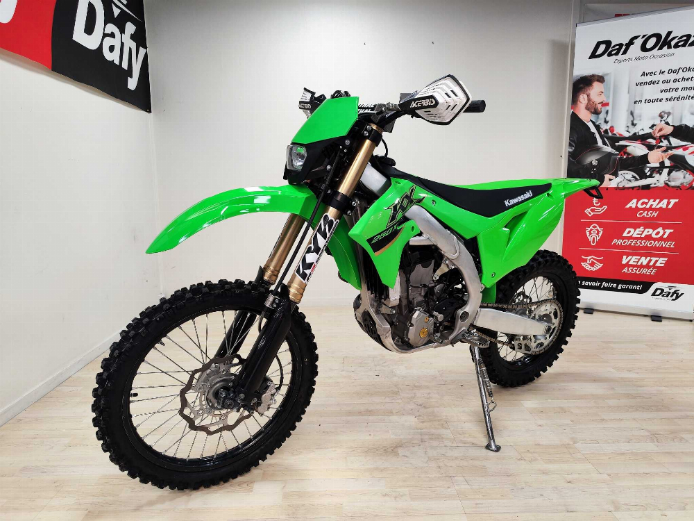 Kawasaki KX 250 X 2023 vue avant