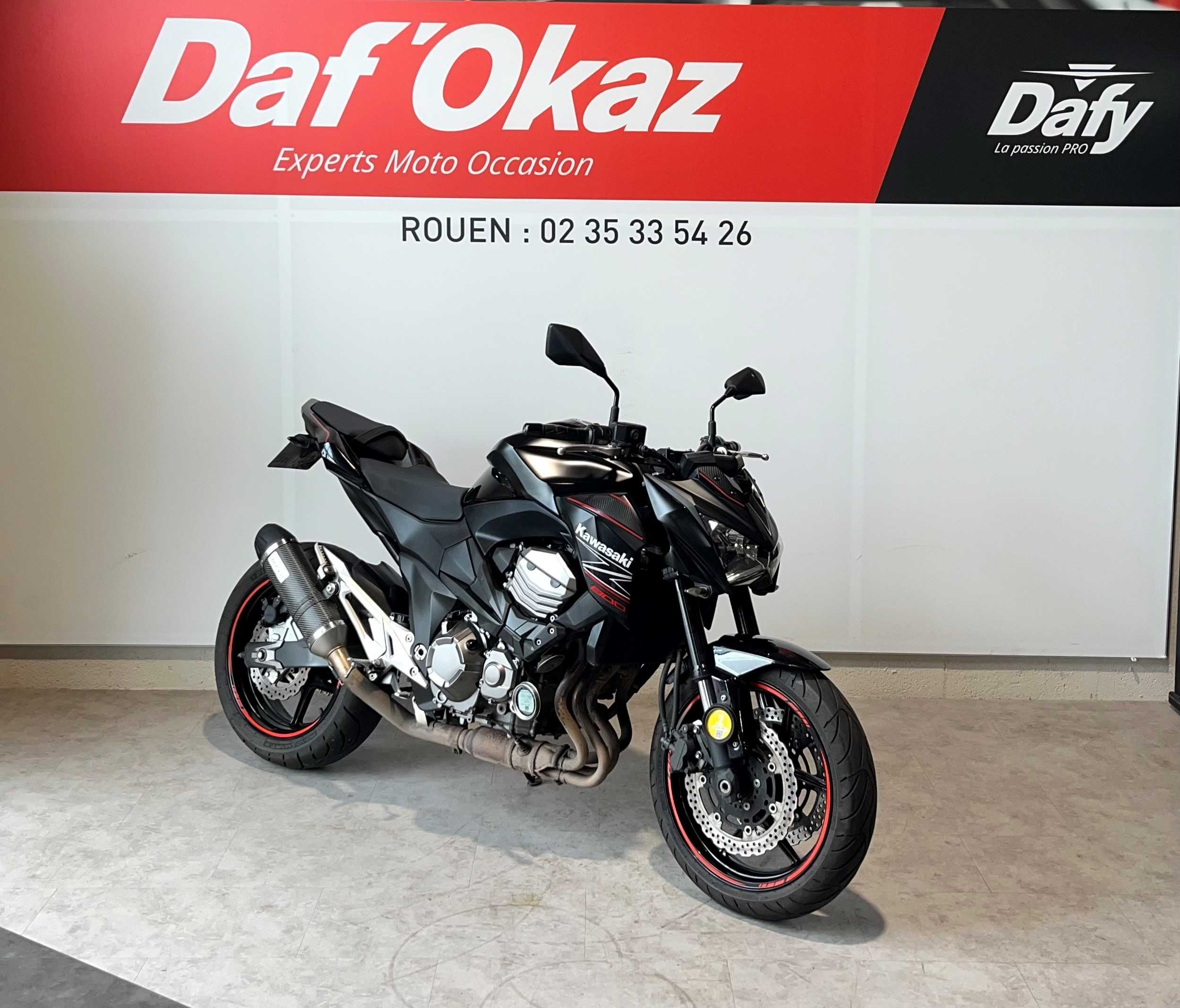 Kawasaki Z 800 E 2014 HD vue 3/4 droite