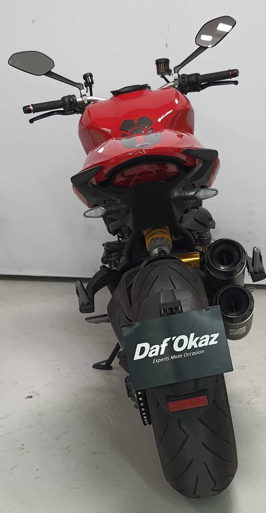 Ducati 1200 Monster S 2016 vue arrière