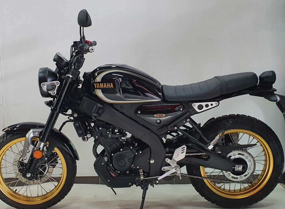 Yamaha XSR 125 2022 vue gauche