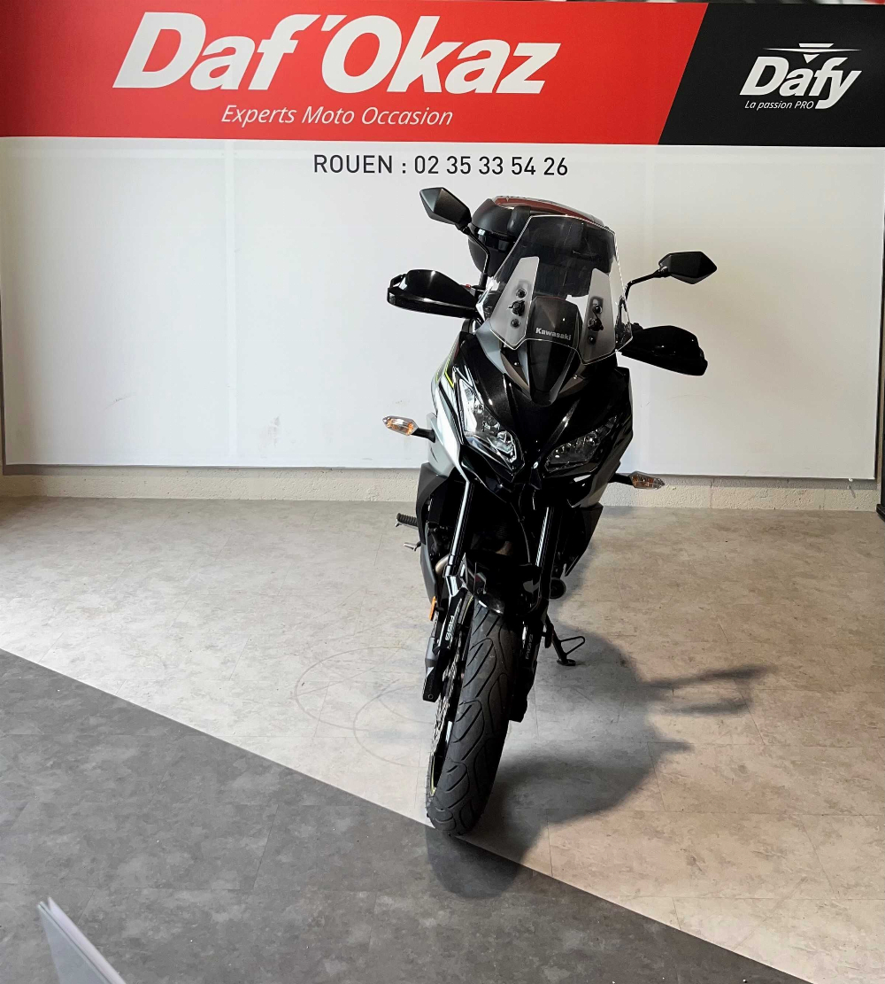 Kawasaki KLE 650 Versys ABS 2019 vue avant