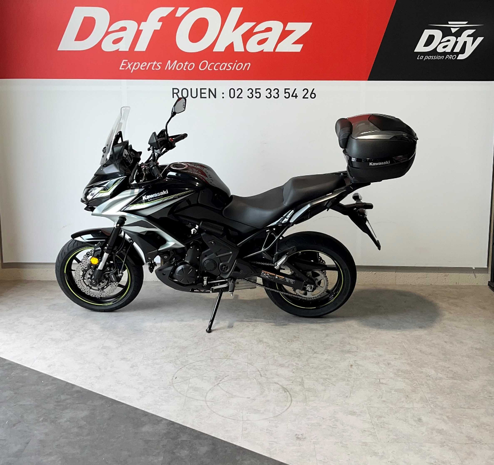 Kawasaki KLE 650 Versys ABS 2019 vue gauche